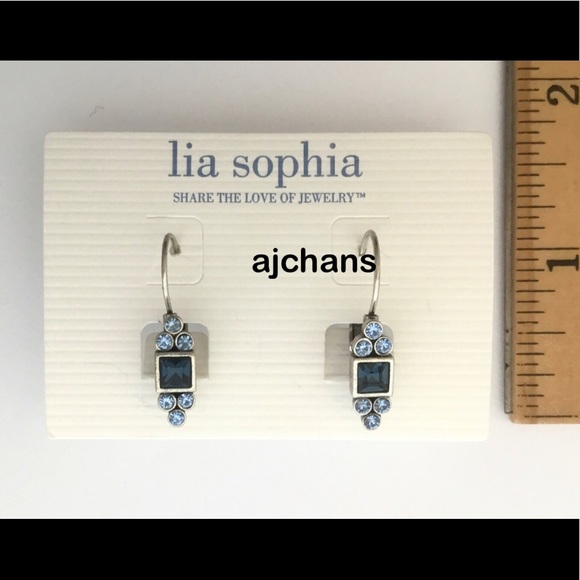 Lia Sophia Dew Drop Earrings - Picture 3 of 3
